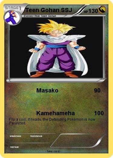 Pokemon Teen Gohan SSJ