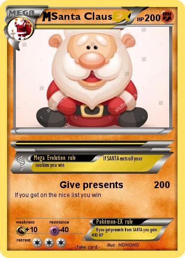 Pokemon Santa Claus