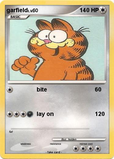 Pokemon garfield