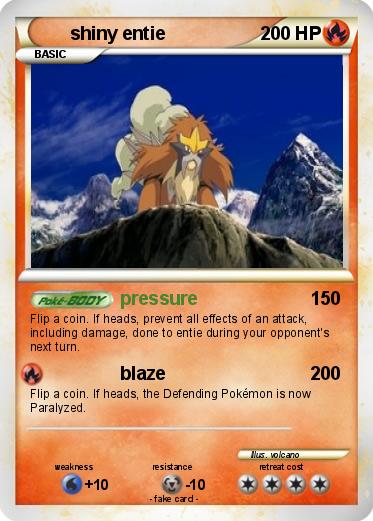 Pokemon shiny entie