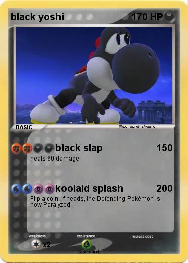 Pokemon black yoshi