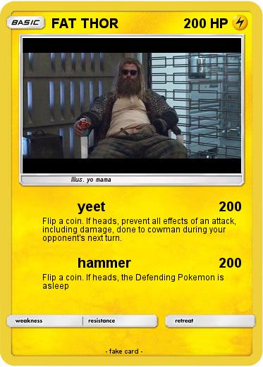 Pokemon FAT THOR