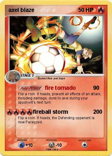 Pokemon axel blaze