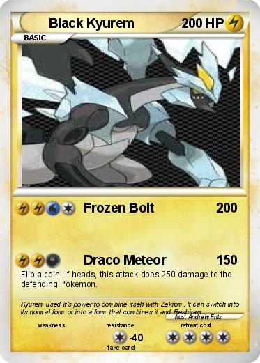 Pokemon Black Kyurem