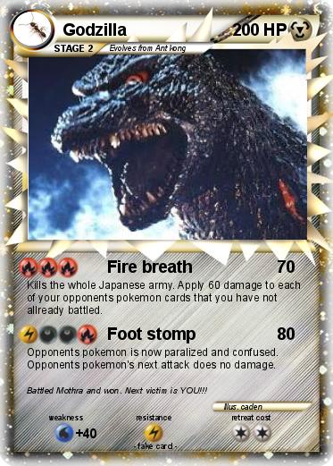 Pokemon Godzilla