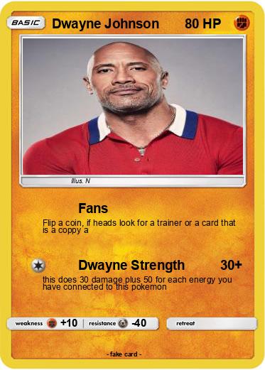 Pokemon Dwayne Johnson