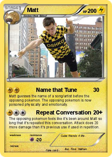 Pokemon Matt