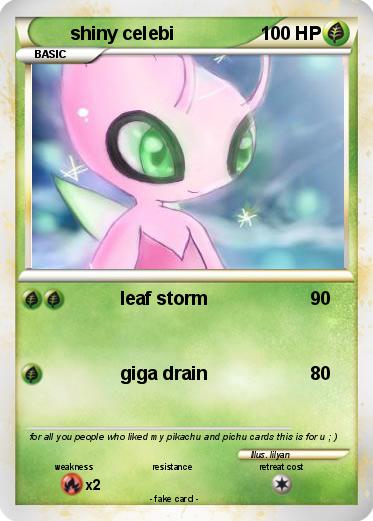 Pokemon shiny celebi