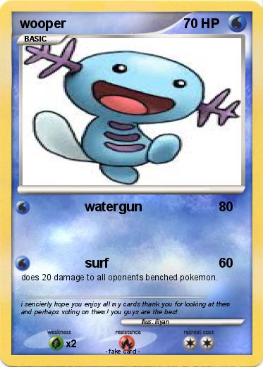 Pokemon wooper