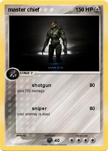 Pokemon master chief