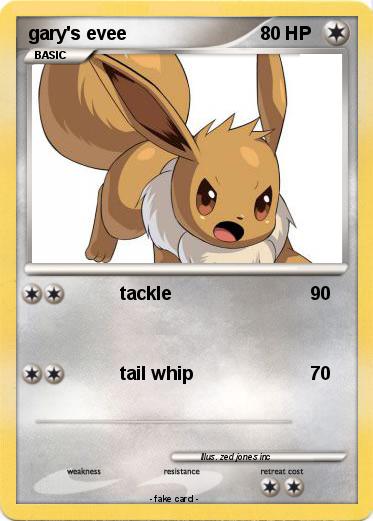 Pokemon gary's evee
