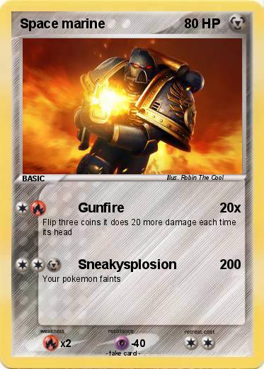 Pokemon Space marine