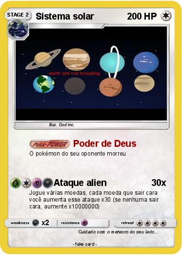 Pokemon Sistema solar