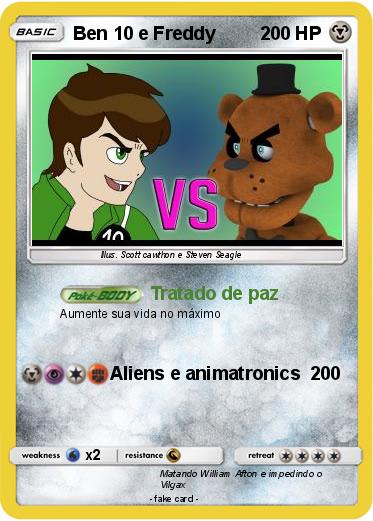 Pokemon Ben 10 e Freddy