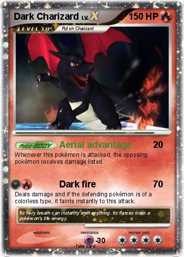 Pokemon Dark Charizard