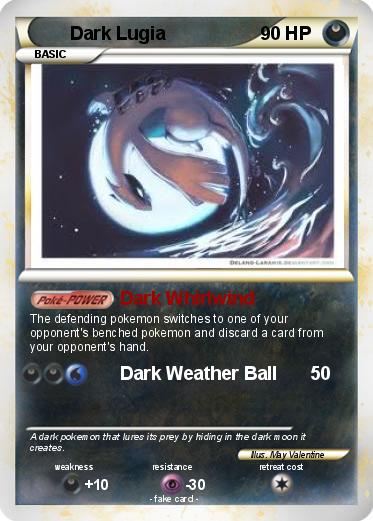 Pokemon Dark Lugia