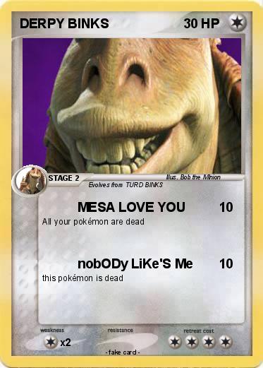 Pokemon DERPY BINKS