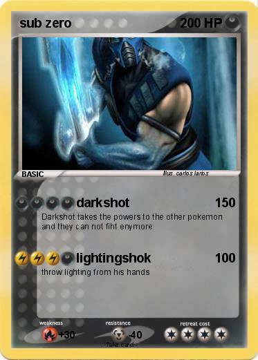 Pokemon sub zero