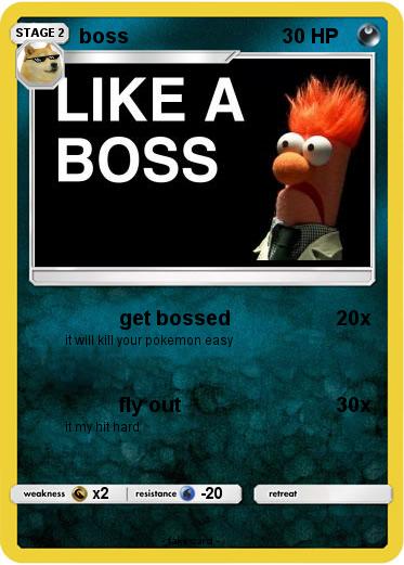 Pokemon boss