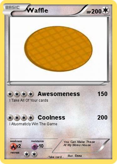 Pokemon Waffle