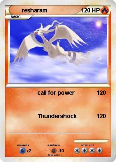 Pokemon resharam