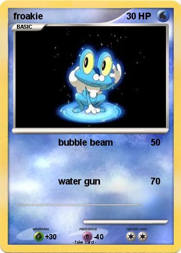 Pokemon froakie