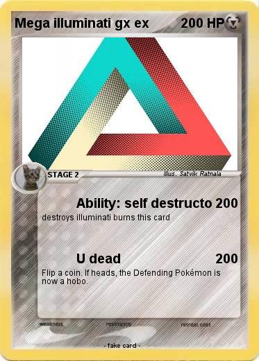 Pokemon Mega illuminati gx ex