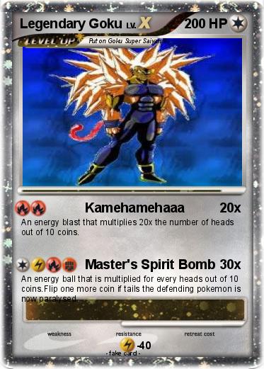 Pokemon Legendary Goku