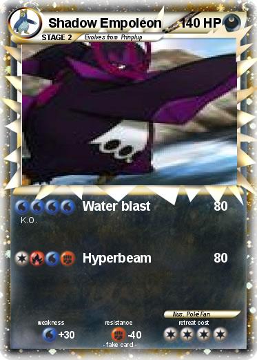 Pokemon Shadow Empoleon