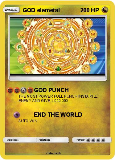 Pokemon GOD elemetal