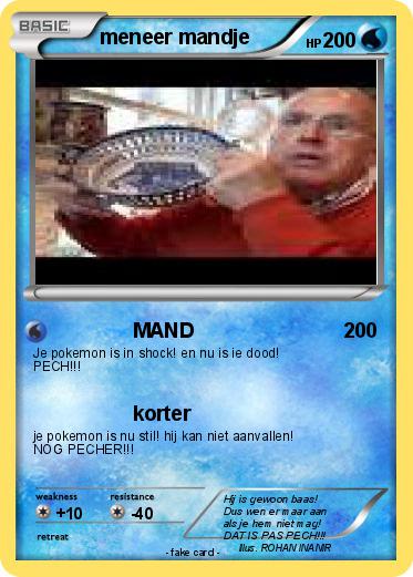 Pokemon meneer mandje