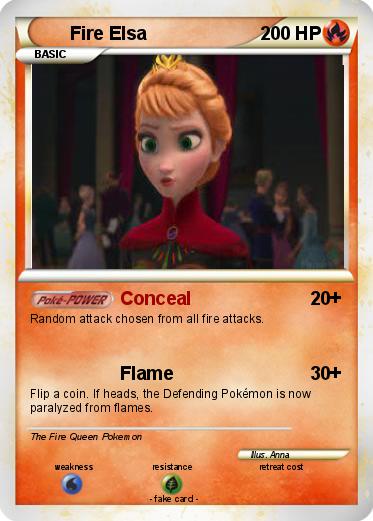 Pokemon Fire Elsa