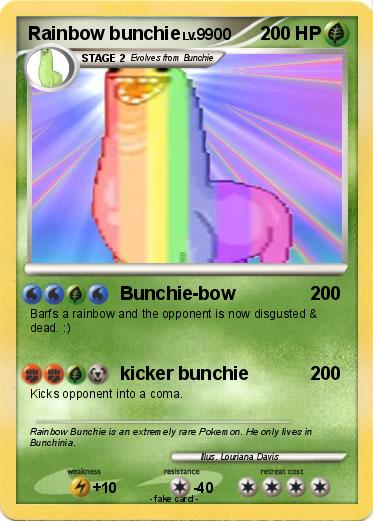 Pokemon Rainbow bunchie