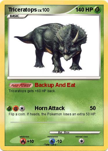 Pokemon Triceratops