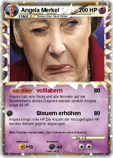 Pokemon Angela Merkel