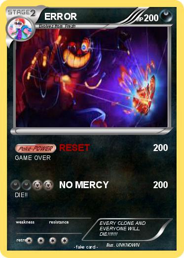 Pokemon ERROR