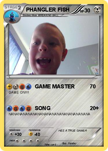 Pokemon PHANGLER FISH