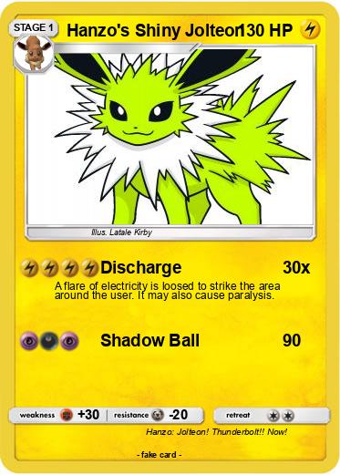 Pokemon Hanzo's Shiny Jolteon