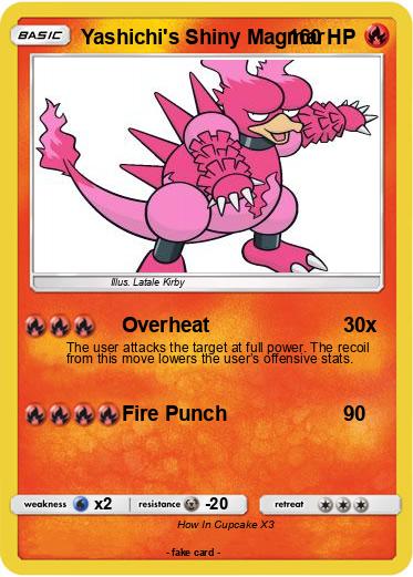 Pokemon Yashichi's Shiny Magmar