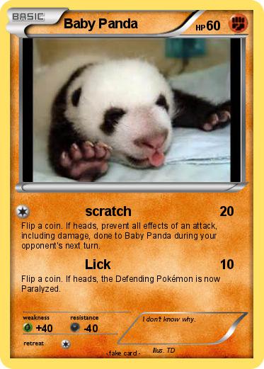 Pokemon Baby Panda