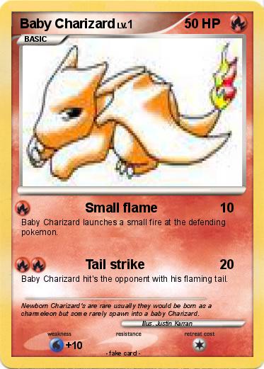 Pokemon Baby Charizard