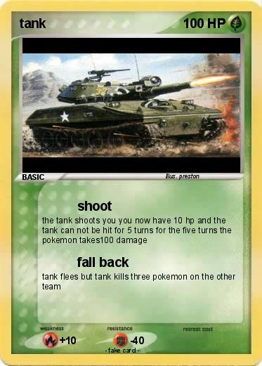 Pokemon tank