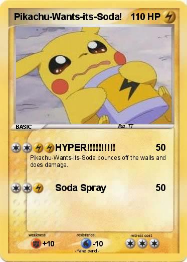 Pokemon Pikachu-Wants-its-Soda!