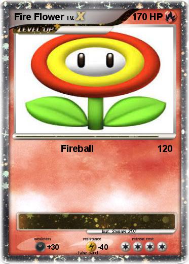 Pokemon Fire Flower