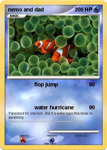 Pokemon nemo and dad