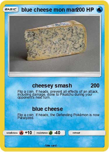 Pokemon blue cheese mon man