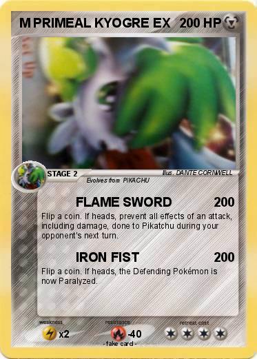 Pokemon M PRIMEAL KYOGRE EX Pokemon M PRIMEAL KYOGRE EX