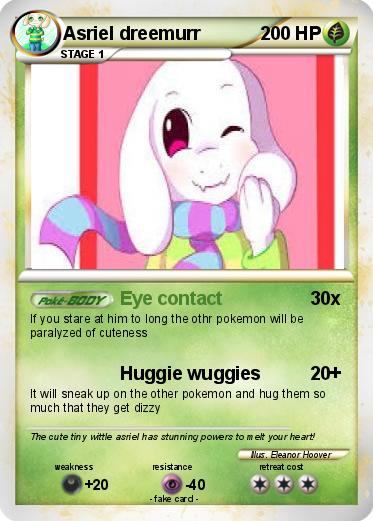 Pokemon Asriel dreemurr