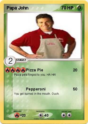 Pokemon Papa John
