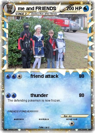 Pokemon me and FRIENDS